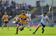 13 May 2023; Tony Kelly of Clare in action against Darragh Lyons of Waterford during the Munster GAA Hurling Senior Championship Round 3 match between Waterford and Clare at FBD Semple Stadium in Thurles, Tipperary. Photo by Ray McManus/Sportsfile