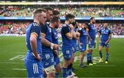 13 May 2023; Nick McCarthy of Leinster after his side's defeat in the United Rugby Championship Semi-Final match between Leinster and Munster at the Aviva Stadium in Dublin. Photo by Harry Murphy/Sportsfile