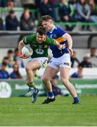 13 May 2023; Jack O'Connor of Meath in action against Paudie Feehan of Tipperary during the Tailteann Cup Group 2 Round 1 match between Meath and Tipperary at Páirc Tailteann in Navan, Meath. Photo by Tyler Miller/Sportsfile