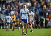 13 May 2023; Jack Fagan of Waterford dejected after his side's defeat in the Munster GAA Hurling Senior Championship Round 3 match between Waterford and Clare at FBD Semple Stadium in Thurles, Tipperary. Photo by John Sheridan/Sportsfile