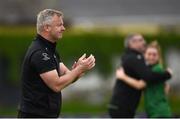 13 May 2023; Peamount United manager James O'Callaghan after the SSE Airtricity Women's Premier Division match between Treaty United and Peamount United at Markets Field in Limerick. Photo by Tom Beary/Sportsfile