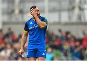 13 May 2023; Dave Kearney of Leinster during the United Rugby Championship Semi-Final match between Leinster and Munster at the Aviva Stadium in Dublin. Photo by Seb Daly/Sportsfile