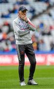 14 May 2023; Louth manager Mickey Harte before the Leinster GAA Football Senior Championship Final match between Dublin and Louth at Croke Park in Dublin. Photo by Seb Daly/Sportsfile