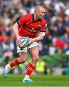 13 May 2023; Keith Earls of Munster during the United Rugby Championship Semi-Final match between Leinster and Munster at the Aviva Stadium in Dublin. Photo by Brendan Moran/Sportsfile