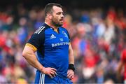 13 May 2023; Cian Healy of Leinster during the United Rugby Championship Semi-Final match between Leinster and Munster at the Aviva Stadium in Dublin. Photo by Brendan Moran/Sportsfile