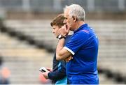 14 May 2023; Cavan manager Gerry Moane during the Ulster Ladies Football Senior Championship match between Armagh and Cavan at St Tiernach’s Park in Clones, Monaghan. Photo by Ramsey Cardy/Sportsfile