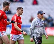 14 May 2023; Louth manager Mickey Harte before the Leinster GAA Football Senior Championship Final match between Dublin and Louth at Croke Park in Dublin. Photo by Piaras Ó Mídheach/Sportsfile
