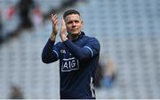 14 May 2023; Dublin goalkeeper Stephen Cluxton after his side's victory in the Leinster GAA Football Senior Championship Final match between Dublin and Louth at Croke Park in Dublin. Photo by Seb Daly/Sportsfile