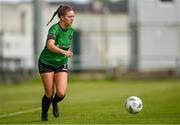 13 May 2023; Becky Watkins of Peamount United during the SSE Airtricity Women's Premier Division match between Treaty United and Peamount United at Markets Field in Limerick. Photo by Tom Beary/Sportsfile
