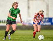 13 May 2023; Erin McLaughlin of Peamount United during the SSE Airtricity Women's Premier Division match between Treaty United and Peamount United at Markets Field in Limerick. Photo by Tom Beary/Sportsfile