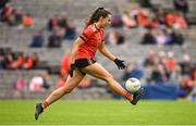 14 May 2023; Clodagh McCambridge of Armagh during the Ulster Ladies Football Senior Championship match between Armagh and Cavan at St Tiernach’s Park in Clones, Monaghan. Photo by Ramsey Cardy/Sportsfile