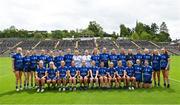 14 May 2023; The Cavan team before the Ulster Ladies Football Senior Championship match between Armagh and Cavan at St Tiernach’s Park in Clones, Monaghan. Photo by Ramsey Cardy/Sportsfile