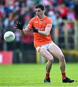 14 May 2023; Rory Grugan of Armagh during the Ulster GAA Football Senior Championship Final match between Armagh and Derry at St Tiernach’s Park in Clones, Monaghan. Photo by Ramsey Cardy/Sportsfile