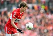 14 May 2023; Brendan Rogers of Derry during the Ulster GAA Football Senior Championship Final match between Armagh and Derry at St Tiernach’s Park in Clones, Monaghan. Photo by Ramsey Cardy/Sportsfile