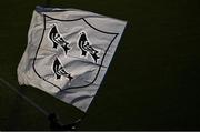 12 May 2023; A general view of a Dundalk flag before the SSE Airtricity Men's Premier Division match between Dundalk and Cork City at Oriel Park in Dundalk, Louth. Photo by Ramsey Cardy/Sportsfile