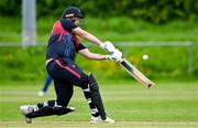 16 May 2023; Tyron Koen of Northern Knights during the CI Inter-Provincial Series 2023 match between Leinster Lightning and Northern Knights at Pembroke Cricket Club in Dublin. Photo by Brendan Moran/Sportsfile
