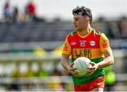 14 May 2023; Jamie Clarke of Carlow during the Tailteann Cup Group 3 Round 1 match between Wicklow and Carlow at Echelon Park in Aughrim, Wicklow. Photo by Tyler Miller/Sportsfile