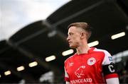15 May 2023; Chris Forrester of St Patrick's Athletic before the SSE Airtricity Men's Premier Division match between Shamrock Rovers and St Patrick's Athletic at Tallaght Stadium in Dublin. Photo by Stephen McCarthy/Sportsfile