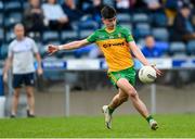 13 May 2023; Jack Hegarty of Donegal during the Ulster GAA Minor Football Championship Quarter-Final match between Cavan and Donegal at Kingspan Breffni in Cavan. Photo by Stephen McCarthy/Sportsfile