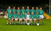 13 June 2004; The Limerick Junior team. Munster Junior Football Championship Semi-Final, Limerick v Waterford, Gaelic Grounds, Limerick. Picture credit; Pat Murphy / SPORTSFILE
