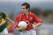 13 June 2004; Liam Morgan, Cork. Munster Junior Football Championship Semi-Final, Kerry v Cork, Fitzgerald Stadium, Killarney, Co. Kerry. Picture credit; Brendan Moran / SPORTSFILE