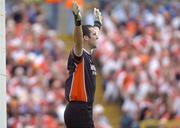 13 June 2004; Paul Hearty, Armagh goalkeeper. Bank of Ireland Ulster Senior Football Championship Semi-Final, Cavan v Armagh, St. Tighernach's Park, Clones, Co. Monaghan. Picture credit; Damien Eagers / SPORTSFILE