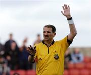 11 June 2004; John Feighery, referee. eircom league, Premier Division, Longford Town v Shelbourne, Flancare Park, Longford. Picture credit; David Maher / SPORTSFILE
