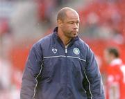 18 June 2004; Paul McGrath, Director of Football, Waterford United. eircom league, Premier Division, Shelbourne v Waterford United, Tolka Park, Dublin. Picture credit; David Maher / SPORTSFILE