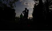 16 May 2023; Competitors during the Bob Heffernan & Mary Hanley 5k Road Race 2023, Round 3 of the Peugeot Race Series, in Enfield, Meath. Photo by Ramsey Cardy/Sportsfile