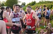 16 May 2023; Competitors after the Bob Heffernan & Mary Hanley 5k Road Race 2023, Round 3 of the Peugeot Race Series, in Enfield, Meath. Photo by Ramsey Cardy/Sportsfile