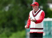 18 May 2023; Munster Reds head coach Jeremy Bray before the Rario Inter-Provincial Cup match between Leinster Lightning and Munster Reds at Pembroke Cricket Club in Dublin. Photo by Tyler Miller/Sportsfile
