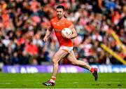 14 May 2023; Aidan Forker of Armagh during the Ulster GAA Football Senior Championship Final match between Armagh and Derry at St Tiernach’s Park in Clones, Monaghan. Photo by Harry Murphy/Sportsfile