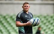 19 May 2023; Tadhg Furlong during a Leinster rugby captain's run at Aviva Stadium in Dublin. Photo by Harry Murphy/Sportsfile