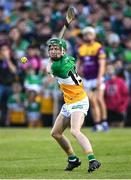 17 May 2023; Adam Screeney of Offaly during the oneills.com Leinster GAA Hurling U20 Championship Final match between Offaly and Wexford at Netwatch Cullen Park in Carlow. Photo by Piaras Ó Mídheach/Sportsfile
