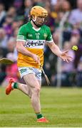 17 May 2023; Cormac Egan of Offaly passes the ball to teammate Adam Screeney, not pictured, in the build up to their side's first goal during the oneills.com Leinster GAA Hurling U20 Championship Final match between Offaly and Wexford at Netwatch Cullen Park in Carlow. Photo by Piaras Ó Mídheach/Sportsfile