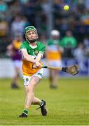 17 May 2023; Adam Screeney of Offaly takes a free during the oneills.com Leinster GAA Hurling U20 Championship Final match between Offaly and Wexford at Netwatch Cullen Park in Carlow. Photo by Piaras Ó Mídheach/Sportsfile