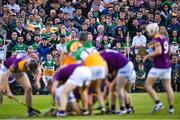 17 May 2023; Spectators during the oneills.com Leinster GAA Hurling U20 Championship Final match between Offaly and Wexford at Netwatch Cullen Park in Carlow. Photo by Piaras Ó Mídheach/Sportsfile