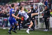 19 May 2023; Johannes Yli-Kokko of Dundalk in action against Keith Buckley of Bohemians during the SSE Airtricity Men's Premier Division match between Dundalk and Bohemians at Oriel Park in Dundalk, Louth. Photo by Ramsey Cardy/Sportsfile