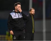 19 May 2023; Shamrock Rovers manager Stephen Bradley reacts during the SSE Airtricity Men's Premier Division match between Shamrock Rovers and Drogheda United at Tallaght Stadium in Dublin. Photo by Piaras Ó Mídheach/Sportsfile