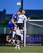 19 May 2023; Kacper Radkowski of Bohemians in action against Paul Doyle of Dundalk during the SSE Airtricity Men's Premier Division match between Dundalk and Bohemians at Oriel Park in Dundalk, Louth. Photo by Ramsey Cardy/Sportsfile