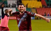 19 May 2023; Ryan Brennan of Drogheda United after his side's victory in the SSE Airtricity Men's Premier Division match between Shamrock Rovers and Drogheda United at Tallaght Stadium in Dublin. Photo by Piaras Ó Mídheach/Sportsfile