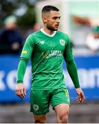 19 May 2023; Leo Gaxha of Kerry FC during the SSE Airtricity Men's First Division match between Kerry and Bray Wanderers at Mounthawk Park in Tralee, Kerry. Photo by Michael P Ryan/Sportsfile