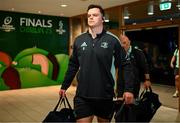20 May 2023; James Ryan of Leinster arrives before the Heineken Champions Cup Final match between Leinster and La Rochelle at Aviva Stadium in Dublin. Photo by Harry Murphy/Sportsfile