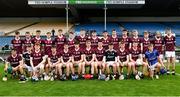 20 May 2023; The Galway squad before the Electric Ireland GAA Hurling All-Ireland Minor Championship Semi-Final match between Galway and Cork at FBD Semple Stadium in Thurles, Tipperary. Photo by Stephen Marken/Sportsfile