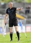 13 May 2023; Linesman John Gilmartin during the Tailteann Cup Group 1 Round 1 match between Cavan and Laois at Kingspan Breffni in Cavan. Photo by Stephen McCarthy/Sportsfile