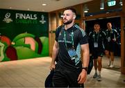 20 May 2023; Robbie Henshaw of Leinster arrives before the Heineken Champions Cup Final match between Leinster and La Rochelle at Aviva Stadium in Dublin. Photo by Harry Murphy/Sportsfile