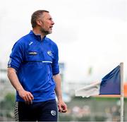 13 May 2023; Laois manager Billy Sheehan during the Tailteann Cup Group 1 Round 1 match between Cavan and Laois at Kingspan Breffni in Cavan. Photo by Stephen McCarthy/Sportsfile