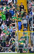 20 May 2023; Kerry supporters leave their positions during the closing moments of the GAA Football All-Ireland Senior Championship Round 1 match between Kerry and Mayo at Fitzgerald Stadium in Killarney, Kerry. Photo by Piaras Ó Mídheach/Sportsfile