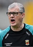 20 May 2023; Mayo manager Kevin McStay during the GAA Football All-Ireland Senior Championship Round 1 match between Kerry and Mayo at Fitzgerald Stadium in Killarney, Kerry. Photo by Piaras Ó Mídheach/Sportsfile