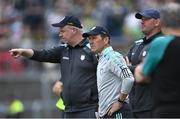 20 May 2023; Kerry manager Jack O'Connor, centre, during the GAA Football All-Ireland Senior Championship Round 1 match between Kerry and Mayo at Fitzgerald Stadium in Killarney, Kerry. Photo by Piaras Ó Mídheach/Sportsfile